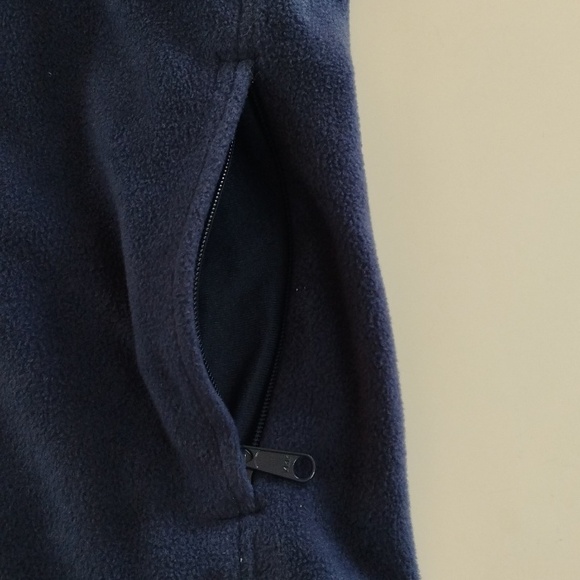 Columbia Mens Steens Mountain Fleece Blue Vest size S - Picture 3 of 4